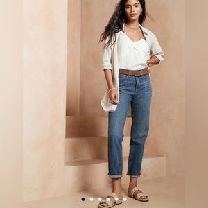 Banana Republic girlfriend jeans